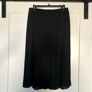 NWT J.Crew Women's Long Pleated Midi Skirt Size 10